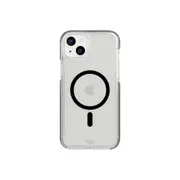 Tech21 Evo Crystal - Apple iPhone 15 Plus Case MagSafe Compatible - Black