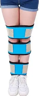 [Generic] Legs Posture Corrector, 3Pcs/ Set Adjustable Leg Correction Belts, Band for Comfortable O/X- Type Knock Knee Corrector Bow Legs Band Brace Recovery Straightening Unisex