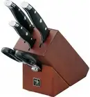 Henckels HI-Style Elite Knife Block Set Stainless Steel Dishwasher Safe Japan