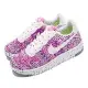 Nike 休閒鞋 AF1 Crater Flyknit 紫白 女鞋 Air Force 1 DC7273-500