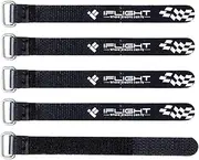 iFlight 5pcs RC LiPo Battery Straps Rubberized Straps Non-Slip for Tiny Whoop Quadcopters Indoor Micro FPV Racing Drone