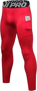 [LNJLVI] Men's Compression Leggings Base Layer Running Tights Sport Fitness Pants