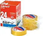 Nichiban Cellophane Tape 6 Rolls 24mm x 35m Adhesive Tape Lp-24 Japan