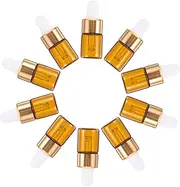 Veemoon Mini Dropper Bottle Set 30pcs 2ml Essential Oil Bottle Glass Travel Vial Empty Storage Bottles for Toiletries