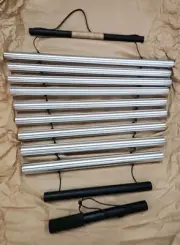 NEW Nazar Drums Workshop Meditation Chimes Silver Moon Rawa 9 Note Tibetan Bowl