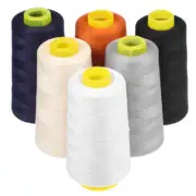 6pcs Sewing Thread Assorted Sewing Spools Clothes Sewing Threads Colored Thread