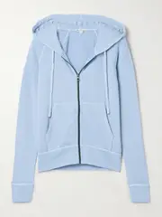 [James Perse] James Perse - Cotton-terry Hoodie - Sky blue - 0 0 Blue
