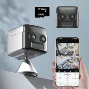 [128GB micro SD card included, next generation dual 4K compact camera] Security