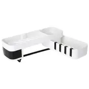 Bathroom Organizer Corner Rack Shelf Storage Wall Basket