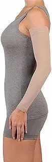 Juzo Dynamic Compression Sleeve 20-30 mmHg | Compression Sleeves for Men/Women for Moderate Lymphedema and Lipo-Lymphedema, Treatment for Swelling | Beige