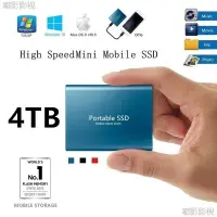 在飛比找蝦皮購物優惠-4TB超大容量電腦硬碟 迷你型 外接硬碟 電腦儲存 SSD移
