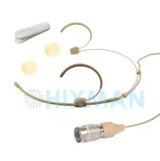 HIXMAN 4020 Headset Headworn Mic For Audio Technica Wireless With Hirose 4Pin cW