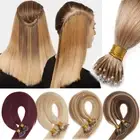 Pre Bonded Nano Ring Tiped Real Remy Human Hair Extensions Micro Bead THICK 1G/S