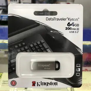 Kingston 金士頓 DataTraveler Kyson USB3.2 64G 64GB 高速隨身碟 DTKN