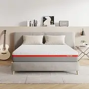 [Sweetnight] Queen Size Mattress, 10 Inch Cooling Gel Memory Foam Mattress in a Box, Foam Mattress with Flippable Design for Comfortable Sleep & Support, Medium Firm, Clarity
