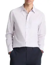 Vince Poplin Button Front Shirt