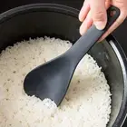 Kitchen Utensils Soup Spoon Set and Rice Spatula Paddle Serving Spoons Nonstick