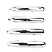 Car Door Handle Cover For Toyota Camry 2018 Chrome ABS Trim With Smart Key Hole
