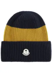 Moncler Genius 8 Moncler Palm Angels Ribbed Wool Beanie - Multicoloured ONE SIZE