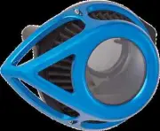 Arlen Ness Clear Tear Air Cleaner Kit Blue Anodized Harley Street Glide ST 22