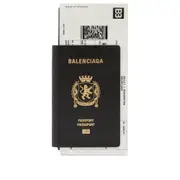 Balenciaga Passport Zip Wallet
