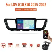 9''FOR LDV G10 S10 2015-2022 Wireless CarPlay android Auto Car GPS Google Map FM