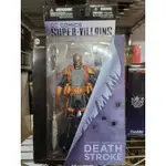 DC COMICS SUPER-VILLAINS DEATH STROKE 喪鐘 盒微損 全新未拆