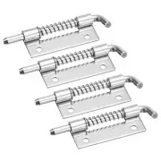 Spring Loaded Latch Pin, 4Pcs 2.83" - Stainless Steel Left-Handed with Hole