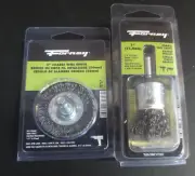 FORNEY COARSE WIRE BRUSH SET - 1" & 2"