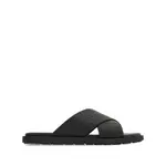 [Ferragamo] Ferragamo Monogram Slides 6 US BLACK