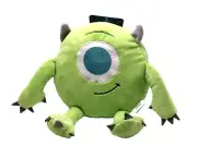 Dog Toy Mike Wazowski 10" Plush Squeaker Monsters Inc Fun Disney Pixar