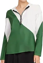 [MOLayys] Travel Essentials for Women,Hoodies Sweatpants Women Long Sleeve 2022 Winter Top Shirt Women's New Round Neck Top Large Sweater (Green-C, XL), Green-c, X-Large