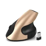 Rechargeable Ergonomics Mouse 2.4G Wireless Vertical 6 Buttons 1600Dpi Adjust Battery For Laptop Pc Gold Mice Trackballs & Touchpads