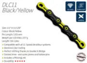 KMC DLC11SL 11-Speed Chain - Yellow/Black