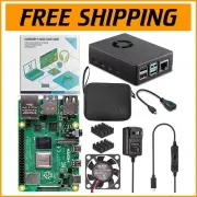 Performance-Boosting Raspberry Pi 4 4GB Starter Kit with Aluminum Cooling Case
