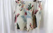 NWT Cynthia Rowley Curve Womens Floral Linen Drawstring Shorts 3X