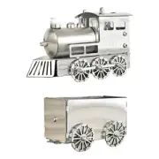 Vintage Train Model Metal for Creative Household Decor Model Ornament