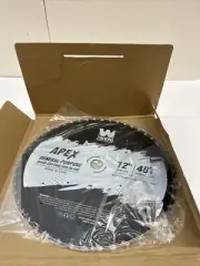 WEN Apex 12In 48T CarbideTipped Ultra-Fine-Finish Industrial-Grade Woodwork