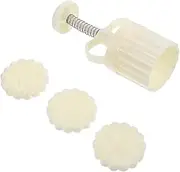 Cabilock 1 Set Mid-Autumn Festival Moon Cake Mould Cookie Stamps Pastry Tool DIY Baking Accessories