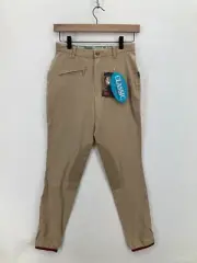 Devon Aire Versailles Breeches Women's 26 Khaki Beige Stretch Classic Equestrian
