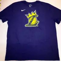 在飛比找蝦皮購物優惠-NBA LA Lakers Nike logo T-shir