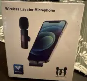 Wireless Lavalier Lapel Microphone for iPhone iPad Interview Video Podcast