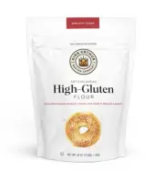 High Gluten Flour, Contains Wheat Flour (wheat flour, malted barley flour) Hi...