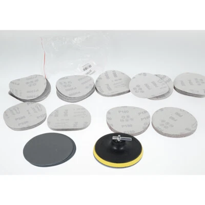Professional 125mm 80-3000 Grit Sanding Discs Sandpaper Grinding Pad NXX