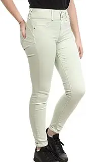 [Tiffosi] Women's Denim Green, One Size Trousers, Multicoloured, Colourful, One Size