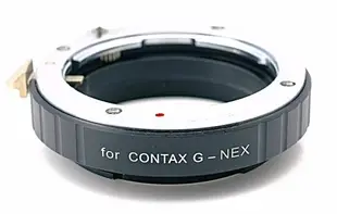 後蓋 Contax G鏡頭轉Sony NEX E-MOUNT卡口機身轉接環NEX-3 NEX-5 NEX-6 NEX-7