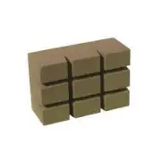 Norton Bear Cleaning Brick for BBQ Plates Aluminium Oxide 50x30x115mm Griddle