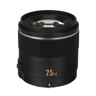 OLYMPUS 國際牌 永諾 YN25mm 25mm F1.7 適用於 M4/3 卡口相機鏡頭大光圈 AF/MF 定焦鏡