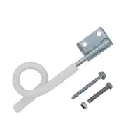 10X 150mm Offset Pigtail Insulator Outrigger Electric Fence Star Picket Post