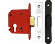 UNION EURO PROFILE DEADLOCK SATIN 75MM 3 INCH